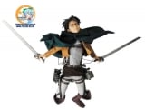 Оригинальная аниме фигурка Real Action Heroes No.662 RAH Levi (w/Initial Production Limited Parts: Kerchief/ Bandana/ 2 Dusters)