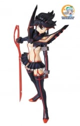 Оригинальная аниме фигурка Real Action Heroes No.664 RAH Ryuko Matoi (Kamui Senketsu Ver.) (w/Initial Production Limited Part: "Katatachi Basami Buttagiri Mode")