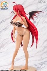 Оригинальная аниме фигурка High School D x D NEW - Rias Gremory Suntan Ver. 1/4.5 Complete Figure (w/Leopard V-shape Swimsuit)