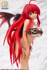 Оригинальная аниме фигурка High School D x D NEW - Rias Gremory Suntan Ver. 1/4.5 Complete Figure (w/Leopard V-shape Swimsuit)
