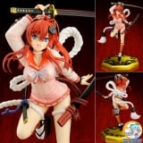 Оригінальна аніме фігурка Hyakka Ryoran Samurai Girls - Jubei Yagyu ver.1.5 1/8 Complete Figure
