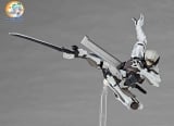 Оригінальна Sci Fi фігурка Revoltech Yamaguchi No.140EX METAL GEAR RISING pro evolution soccer Raiden White Armor