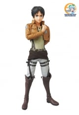 Оригинальная аниме фигурка Real Action Heroes No.668 RAH Eren Yeager (w/Initial Production Limited: Expression Parts & Basement Key)