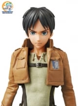Оригинальная аниме фигурка Real Action Heroes No.668 RAH Eren Yeager (w/Initial Production Limited: Expression Parts & Basement Key)