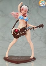 Оригінальна аніме фігурка Super Sonico Rock"n"Roll Valentine 1/6 Complete Figure