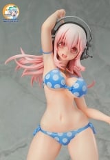 Оригінальна аніме фігурка Super Sonico Rock"n"Roll Valentine 1/6 Complete Figure