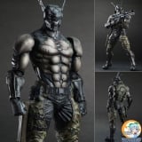 Оригинальная аниме фигурка Play Arts Kai - APPLESEED ALPHA: Briareos