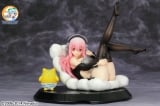 Оригінальна аніме фігурка VC! - Super Sonico Bikini & Sofa ver. Black Color 1/7 Complete Figure