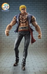 Оригинальная аниме фигурка Portrait.Of.Pirates ONE PIECE Sailing Again - Bellamy the Hyena 1/8 Complete Figure