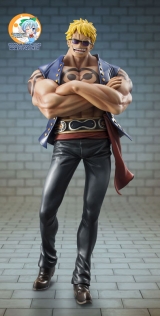 Оригинальная аниме фигурка Portrait.Of.Pirates ONE PIECE Sailing Again - Bellamy the Hyena 1/8 Complete Figure
