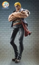 Оригинальная аниме фигурка Portrait.Of.Pirates ONE PIECE Sailing Again - Bellamy the Hyena 1/8 Complete Figure