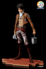 Оригинальная аниме фигурка BRAVE-ACT - Attack on Titan: Eren Yeager Regular Edition / Cleaning Edition 1/8 Complete Figure