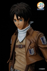 Оригинальная аниме фигурка BRAVE-ACT - Attack on Titan: Eren Yeager Regular Edition / Cleaning Edition 1/8 Complete Figure