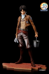 Оригинальная аниме фигурка BRAVE-ACT - Attack on Titan: Eren Yeager Regular Edition / Cleaning Edition 1/8 Complete Figure