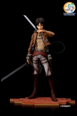Оригинальная аниме фигурка BRAVE-ACT - Attack on Titan: Eren Yeager Regular Edition / Cleaning Edition 1/8 Complete Figure