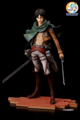 Оригинальная аниме фигурка BRAVE-ACT - Attack on Titan: Eren Yeager Regular Edition / Cleaning Edition 1/8 Complete Figure