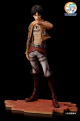Оригинальная аниме фигурка BRAVE-ACT - Attack on Titan: Eren Yeager Regular Edition / Cleaning Edition 1/8 Complete Figure