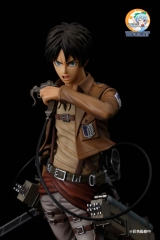 Оригинальная аниме фигурка BRAVE-ACT - Attack on Titan: Eren Yeager Regular Edition / Cleaning Edition 1/8 Complete Figure