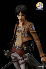 Оригинальная аниме фигурка BRAVE-ACT - Attack on Titan: Eren Yeager Regular Edition / Cleaning Edition 1/8 Complete Figure