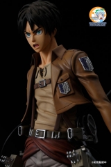 Оригинальная аниме фигурка BRAVE-ACT - Attack on Titan: Eren Yeager Regular Edition / Cleaning Edition 1/8 Complete Figure