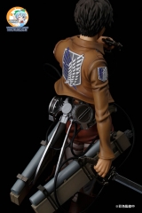 Оригинальная аниме фигурка BRAVE-ACT - Attack on Titan: Eren Yeager Regular Edition / Cleaning Edition 1/8 Complete Figure
