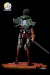 Оригинальная аниме фигурка BRAVE-ACT - Attack on Titan: Eren Yeager Regular Edition / Cleaning Edition 1/8 Complete Figure