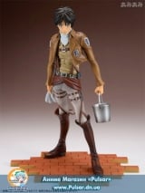Оригинальная аниме фигурка BRAVE-ACT Eren Yeager Cleaning ver.( Exclusuve + Limmit)