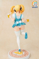 Оригинальная аниме фигурка Super Pochaco Beer Girl Ver. 1/6 Complete Figure
