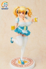 Оригинальная аниме фигурка Super Pochaco Beer Girl Ver. 1/6 Complete Figure