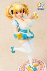 Оригинальная аниме фигурка Super Pochaco Beer Girl Ver. 1/6 Complete Figure