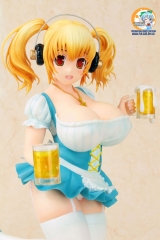 Оригинальная аниме фигурка Super Pochaco Beer Girl Ver. 1/6 Complete Figure
