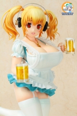 Оригинальная аниме фигурка Super Pochaco Beer Girl Ver. 1/6 Complete Figure