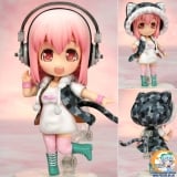 Оригінальна аніме фігурка Nanorich VC - Super Sonico SoniComi Yoroshiku Onegaishimau ver. Posable Figure