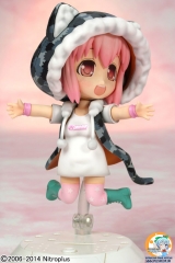 Оригинальная аниме фигурка Nanorich VC - Super Sonico SoniComi Yoroshiku Onegaishimau ver. Posable Figure