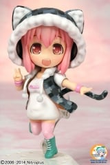 Оригинальная аниме фигурка Nanorich VC - Super Sonico SoniComi Yoroshiku Onegaishimau ver. Posable Figure