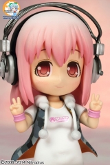 Оригинальная аниме фигурка Nanorich VC - Super Sonico SoniComi Yoroshiku Onegaishimau ver. Posable Figure