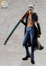 Оригинальная аниме фигурка Portrait.Of.Pirates ONE PIECE "Sailing Again" Trafalgar Law Ver.2 1/8 Complete Figure