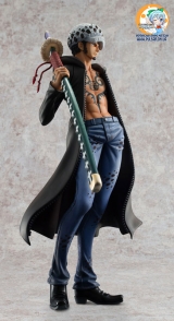 Оригинальная аниме фигурка Portrait.Of.Pirates ONE PIECE "Sailing Again" Trafalgar Law Ver.2 1/8 Complete Figure