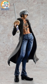Оригинальная аниме фигурка Portrait.Of.Pirates ONE PIECE "Sailing Again" Trafalgar Law Ver.2 1/8 Complete Figure