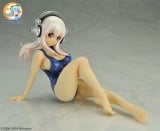 Оригинальная аниме фигурка Super Sonico School Swimsuit ver. 1/6 Complete Figure