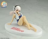 Оригинальная аниме фигурка Super Sonico School Swimsuit ver. 1/6 Complete Figure