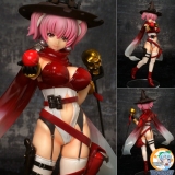 Оригинальная аниме фигурка Fairy Tale Figure Villains Vol.01 Witch of Poison Apple Deep Purple ver.  and Apple Crimson Red ver. 1/7 Complete Figure