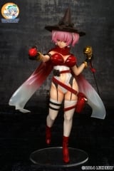 Оригинальная аниме фигурка Fairy Tale Figure Villains Vol.01 Witch of Poison Apple Deep Purple ver.  and Apple Crimson Red ver. 1/7 Complete Figure