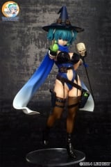 Оригинальная аниме фигурка Fairy Tale Figure Villains Vol.01 Witch of Poison Apple Deep Purple ver.  and Apple Crimson Red ver. 1/7 Complete Figure