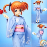 Оригінальна аніме фігурка Magical Girl Lyrical Nanoha THE MOVIE 2nd A's - Nanoha Takamachi Yukata Ver. 1/8 Complete Figure