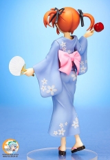 Оригинальная аниме фигурка Magical Girl Lyrical Nanoha THE MOVIE 2nd A's - Nanoha Takamachi Yukata Ver. 1/8 Complete Figure