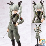  оригінальна Аніме фігурка COMMANDER GIRLS COLLECTION - Girls und Panzer: Anchovy Regular Edition 1/8 Complete Figure