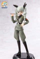  оригінальна Аніме фігурка COMMANDER GIRLS COLLECTION - Girls und Panzer: Anchovy Regular Edition 1/8 Complete Figure