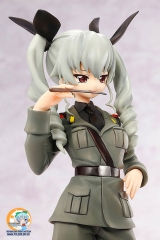  оригінальна Аніме фігурка COMMANDER GIRLS COLLECTION - Girls und Panzer: Anchovy Regular Edition 1/8 Complete Figure