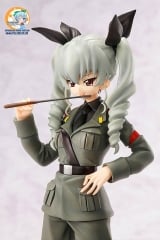  оригінальна Аніме фігурка COMMANDER GIRLS COLLECTION - Girls und Panzer: Anchovy Regular Edition 1/8 Complete Figure